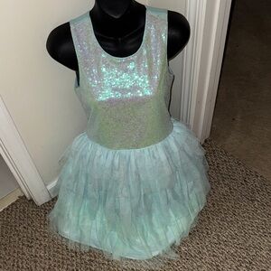 Lilt Sparkling Aqua Blue Formal Dress